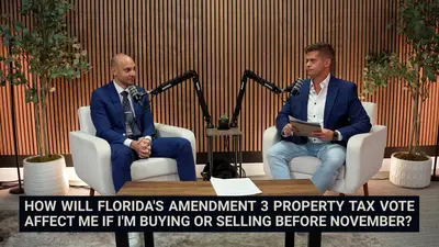 How Will Florida's Amendment 3 Property Tax Vote Affect Me If I'm Buying or Selling Before November?